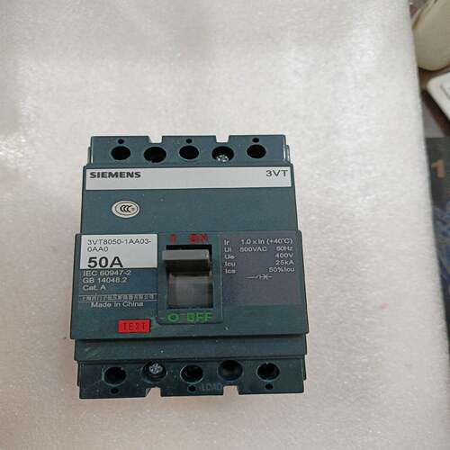 3VT8050塑壳断路器 3VT8050-1A~询价