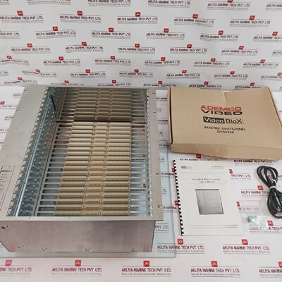 ADEMCO VIDEO Videoblox VBLX00301 Matrix Interruptor 12U Back