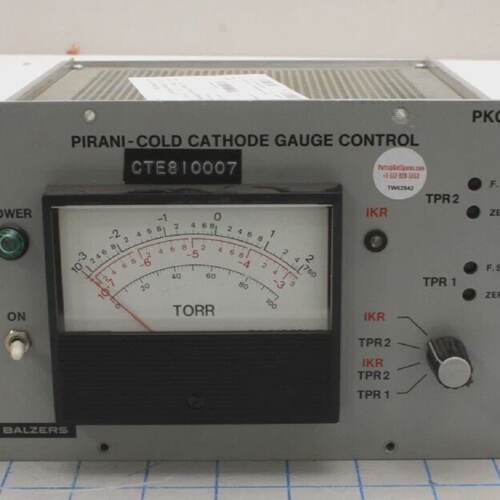 CTE810007  PIRANI COLD CATHODE GAUGE CONTROL PKG 020  BALZER