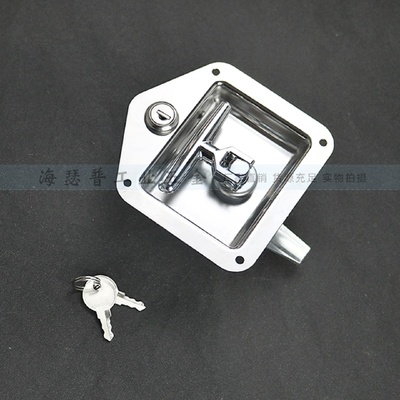 不锈钢盒锁 集装箱锁船舶机械锁发电机箱冷冻车厢锁工具箱锁858