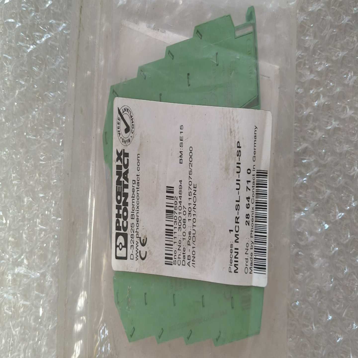 菲尼克斯MINIMCR-SL-UI-UI信号隔离器--议价商品