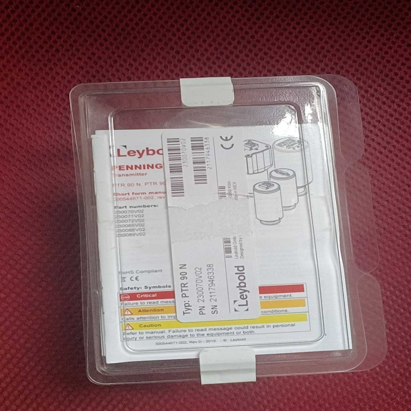 莱宝PTR90N真空计，莱宝全量程规，具体咨询客询价