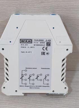 WIKA T15.RZZZZZ V1.1.4 PT1004 DIGITAL TEMPERATURE TRANSMITTE