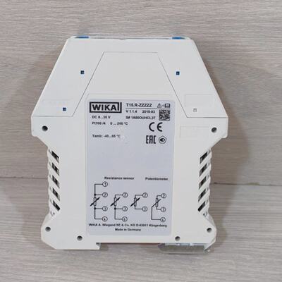 WIKA T15.RZZZZZ V1.1.4 PT1004 DIGITAL TEMPERATURE TRANSMITTE