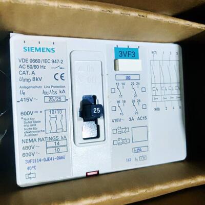 配件西门子 3VF3114-0JE41-0AA0  4P  25A议价
