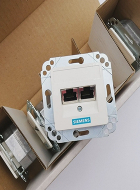 4xSiemensV28103-Z100-D21ICCS1002xRJ45rwAnschlussdose