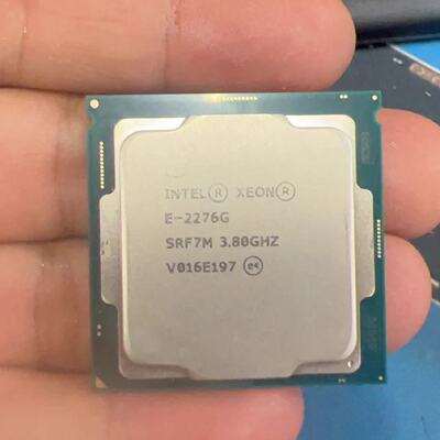 IntelXeonE2276GCPU英特尔至强服务器处理器6核心12线程原厂