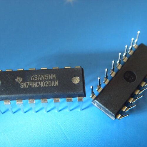 14位异步二进制计数器SN74HC4020AN SN74HC4020N 74HC4020N
