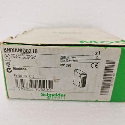 Schneider BMXAMO0210 Isolated Analog Output Module X80  2 Ou