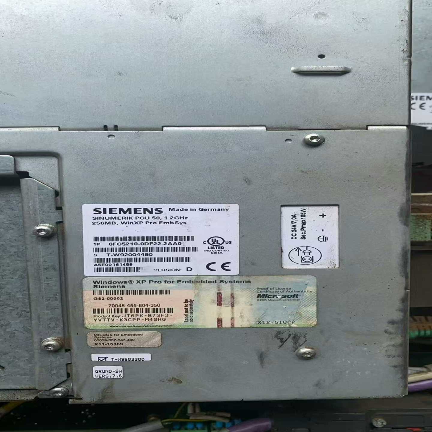西门子PCU50系统主机，型号6FC5210-0DF22-2--议价商品