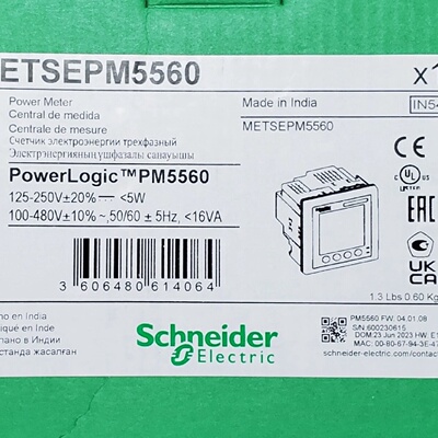 议价施耐德电气METSEPM5560功率计PowerLogic