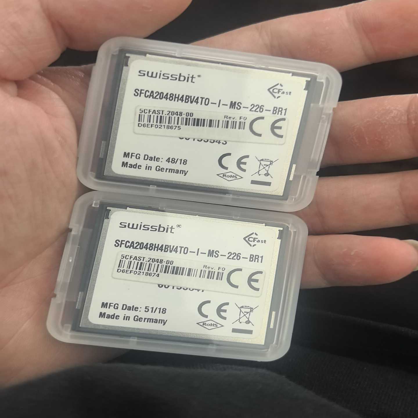 B&R贝加莱存储器5CFAST.2048-00全新--议价商品