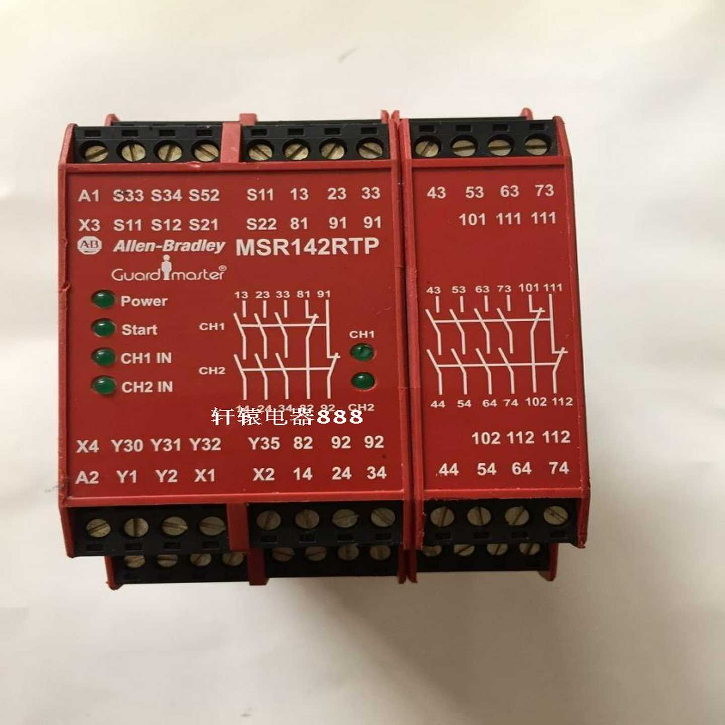 配件AB Allen-Bradley安全继电器MSR142RTP 440R-G23216议价