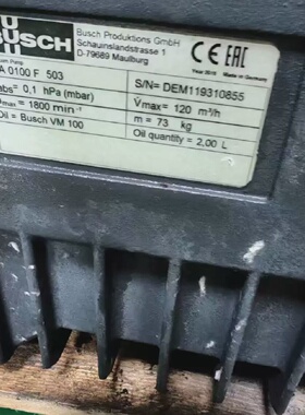 寻》》德国原装普旭真空泵RA0100F503性能优良成色几乎
