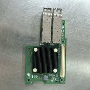 曙光拆机95新的X520双口万兆网卡，Ocp的，带两个光模块-议价