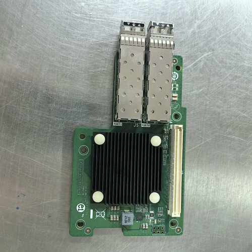 曙光拆机95新的X520双口万兆网卡，Ocp的，带两个光模块-议价