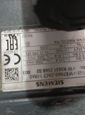 询价-电机1FK70602AC711RA0三相电机防