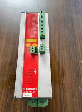 BECKHOFF驱动器AX2003-ASS60301-52（零零电子）