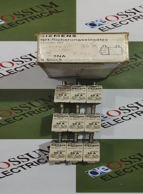 SIEMENS3NA3814(500VM00x35)35ANHFUSES-LOTOF9PCSFRE