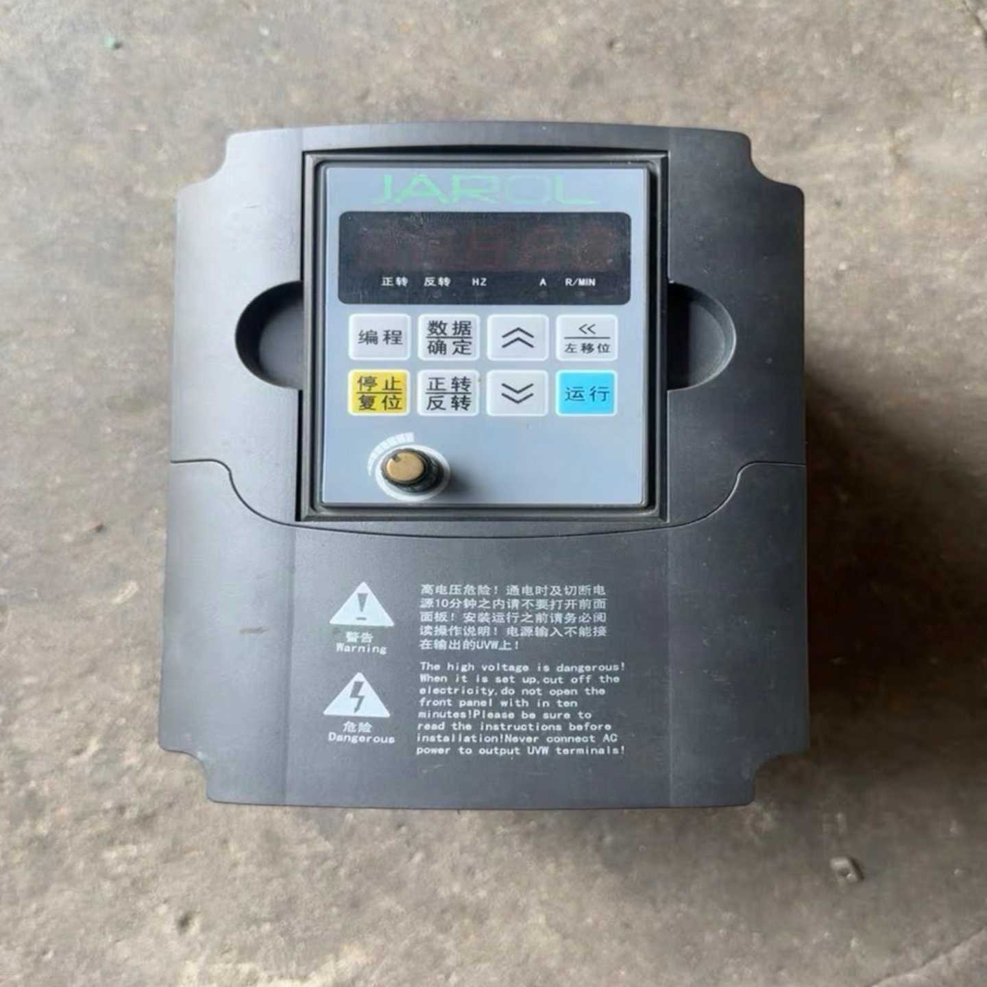 【请询价】佳乐变频器JR7110-1R5G-4-1010成色如图试