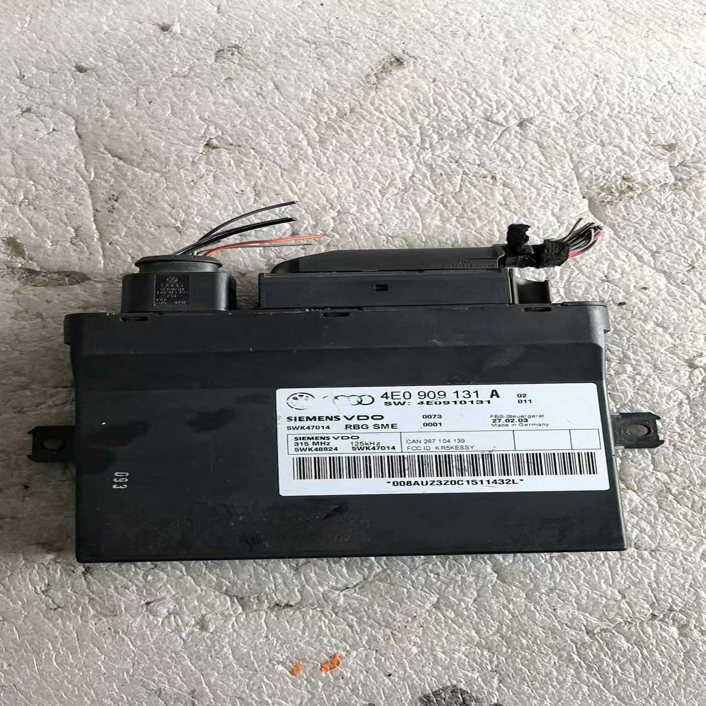 奥迪A8LD3防盗电脑车身模块奥迪A8D3防盗电脑--议价商品