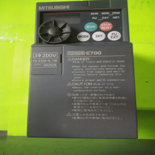 三菱Freqrol-E700VSD/VFD变频器FR-E720-0.1K