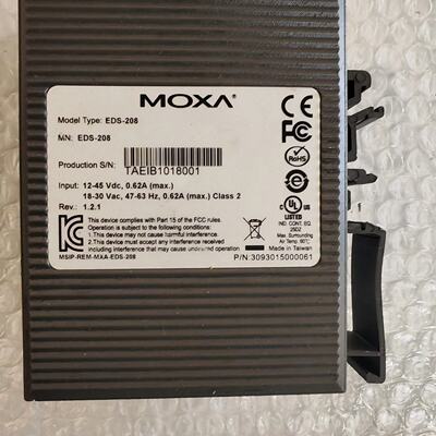 议价MOXAEDS208工业交机8口网管成