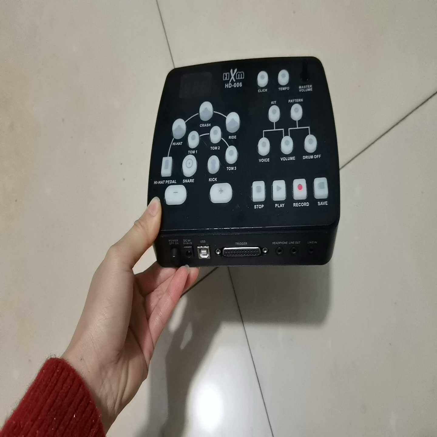 【议价】HXM红魔HD-006电子鼓控制器功能正常