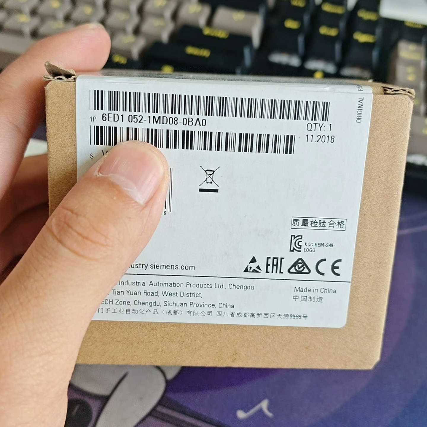 6ed1052-1md08-0ba0模块，原询价