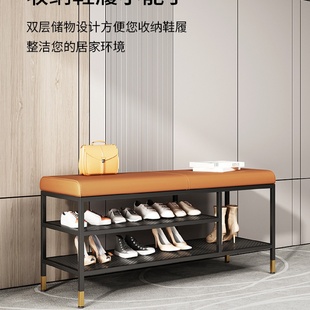 凳家用门口创意轻奢玄关长条凳窄可坐鞋 进门入户换鞋 柜一体小尺寸