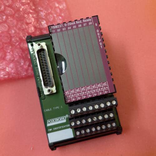 P0916CC福克斯波罗DCS卡件FBM237端子板FOXB—议价