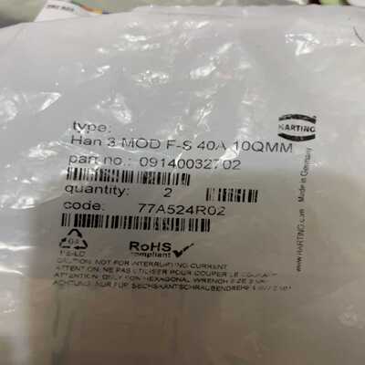询价HARTING09140032702未开封