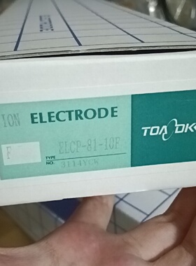 日本TOADKK氟离子电极ELCP8110F型号拍前询价