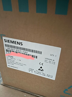 西门子变频器6SL32170CE211UA1全新原装议价