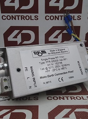 议价FfrS520s14ARf1  Rasmi  Rfi Noise Filter 14A 250Vac Used
