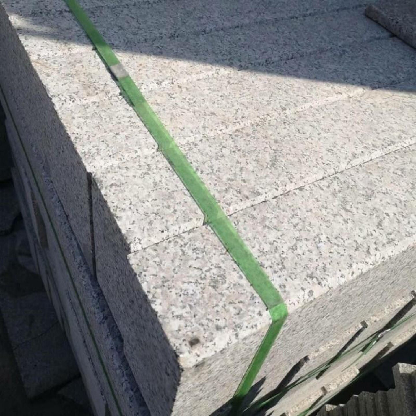 树池围栏石雕树坑石大理石花坛圆形树围石家用摆件路牙石花池围石 - 实物图