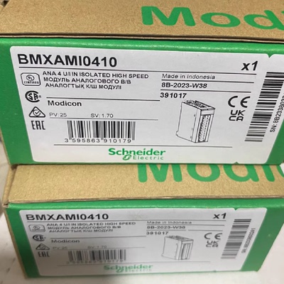 议价施耐德可编程控制器模块 BMXAMI0410  其他 Schneider产品请