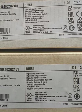 ABBPLC模块DI561原装现货1TNE968902R