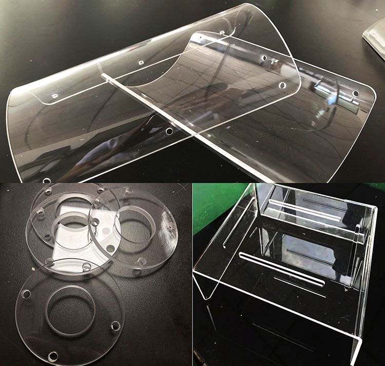 Акриловые / Perspex 高透明亚克力板防静电有机玻璃板pmma板折弯激光打孔厚板加工