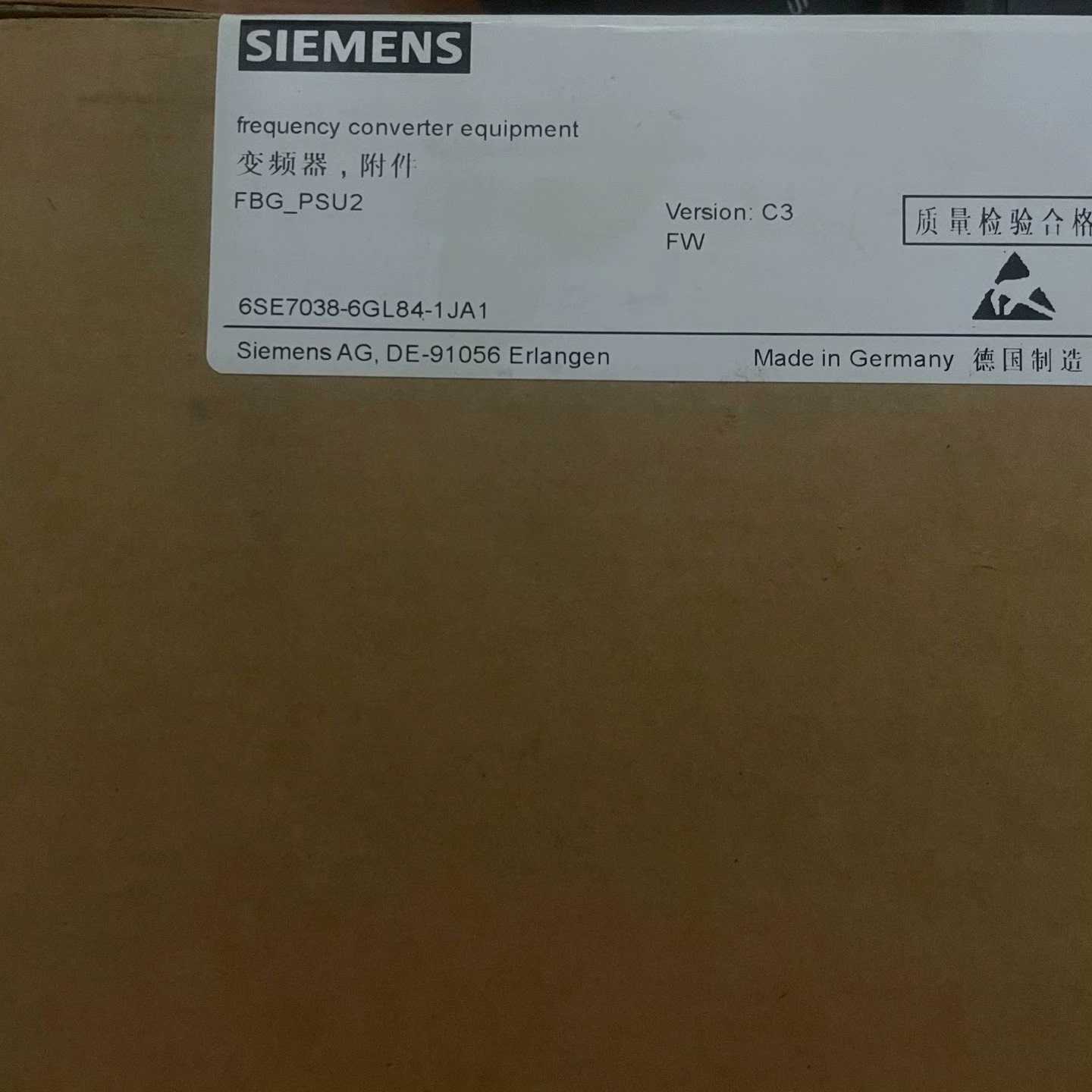 变频器附件FBG_PSU2【询价】