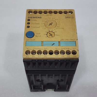 SIEMENS 3RB12 ELEKTRONISCHES BERLASTRELAIS 3RB12461PM20