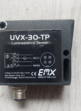 议价高精度标志颜色识别光电传感器UVX30TP成色如图外议价