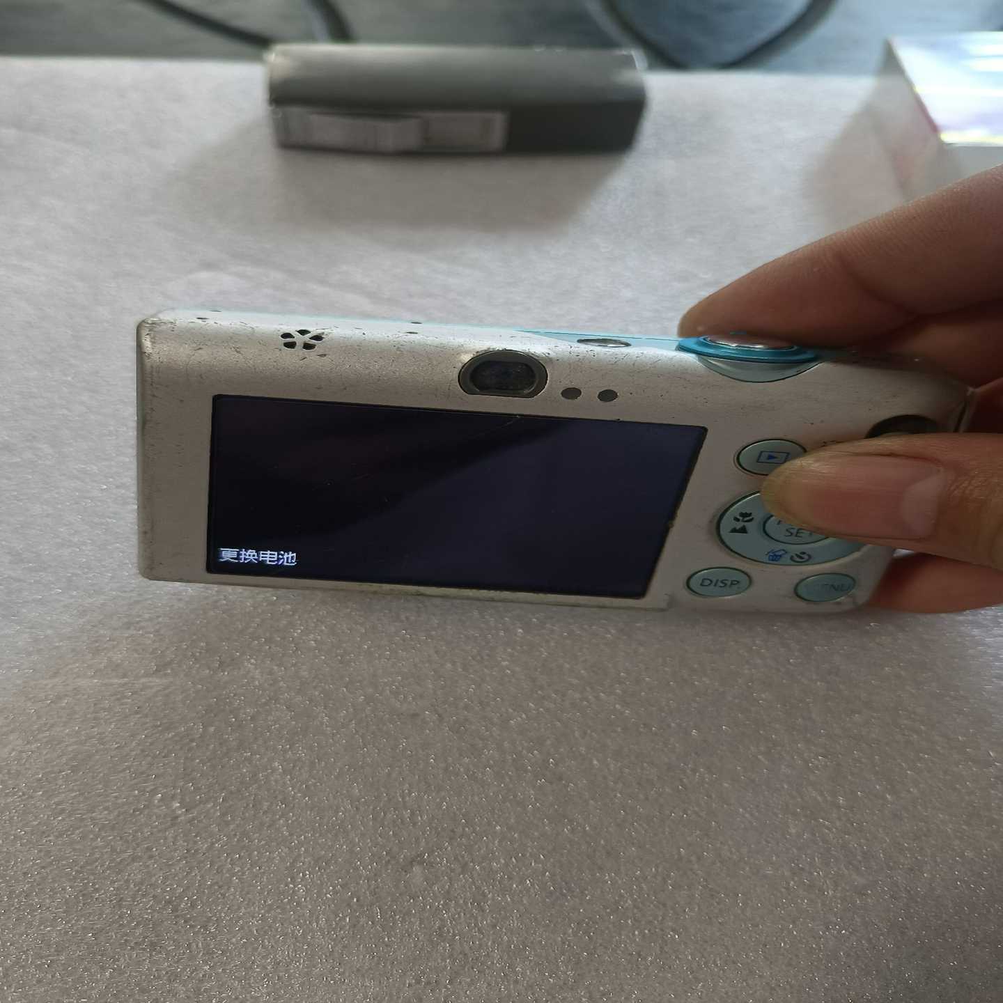 询价~Canon PC1355数码相机 开机显示 具体看视频  特