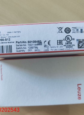 【请询价】劳易测 50108492 SLSER 25B66-S12传