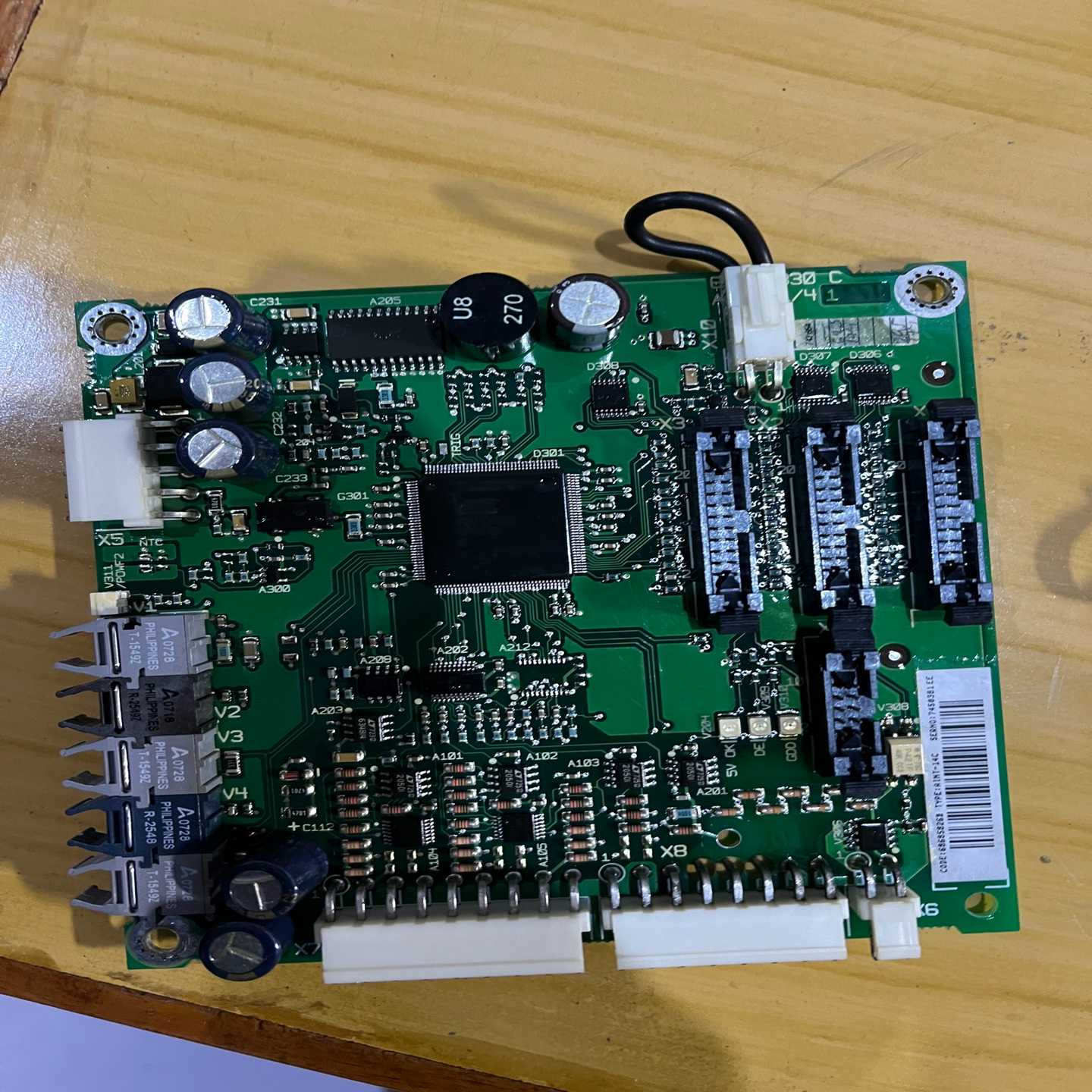ABBACS800变频器光纤信号板AINT-14C拆（零零电子）