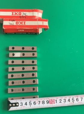 全新IKO导轨8条LWL12B长度约6.9厘米宽约1.-议价