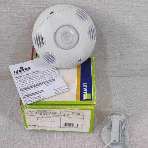 Leviton OSC20MAW MultiTech Ceiling Mount Sensor 360 Degree 2