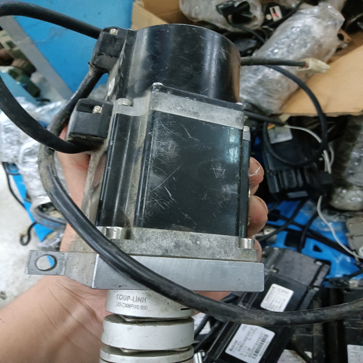 【请询价】东元04KW伺服电机TST06401C-3NT3-A拆机