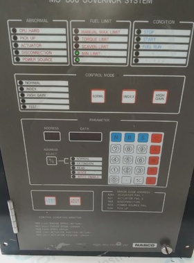 Systme De Rgulateur NABCO MG800 Modle MCG Unit De Contrle MG