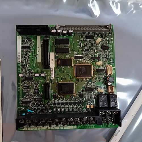 【星慕电子】安川变频器616G5系列io接线端子板卡信号接口板cpu